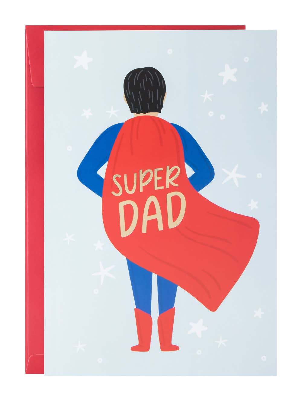 Jumbo Father's Day Card Super Dad