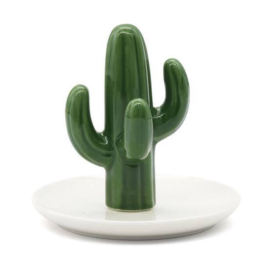 4" Cactus Trinket Dish By Fab Finds