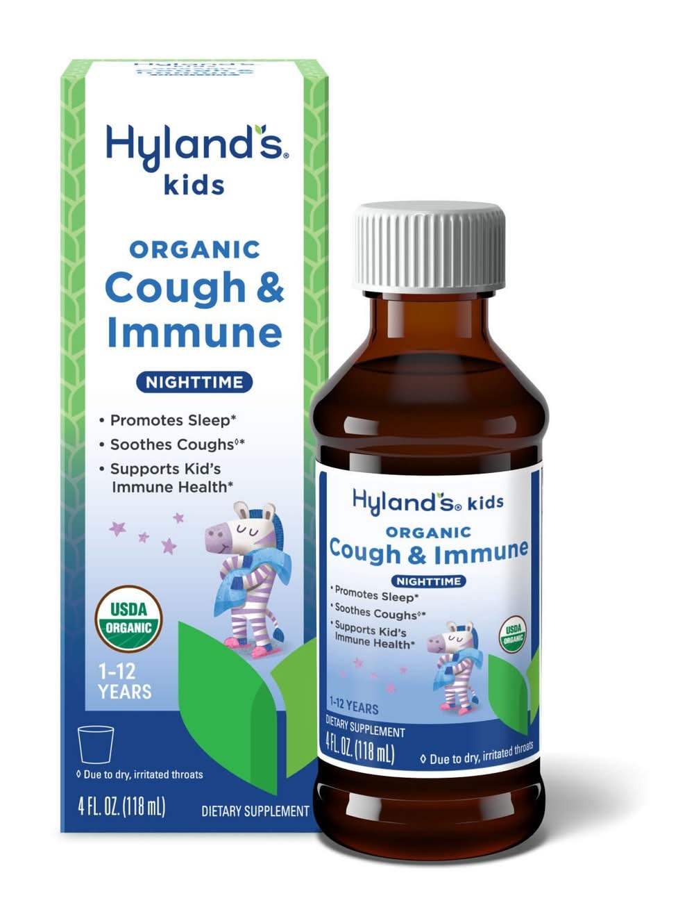 Hyland's Kids Organic Cough & Immune Nighttime (4 oz)