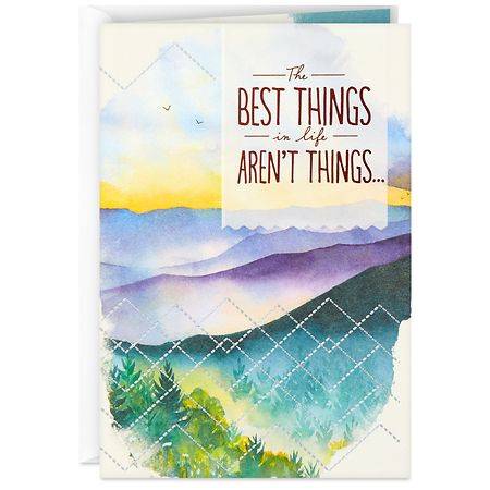Hallmark Birthday Card (You're One of the Best Things in Life) E42 - 1.0 ea