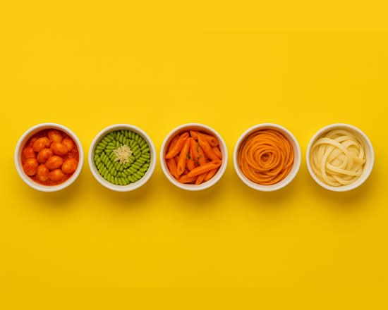 Cups of Pasta (Sunnyside)