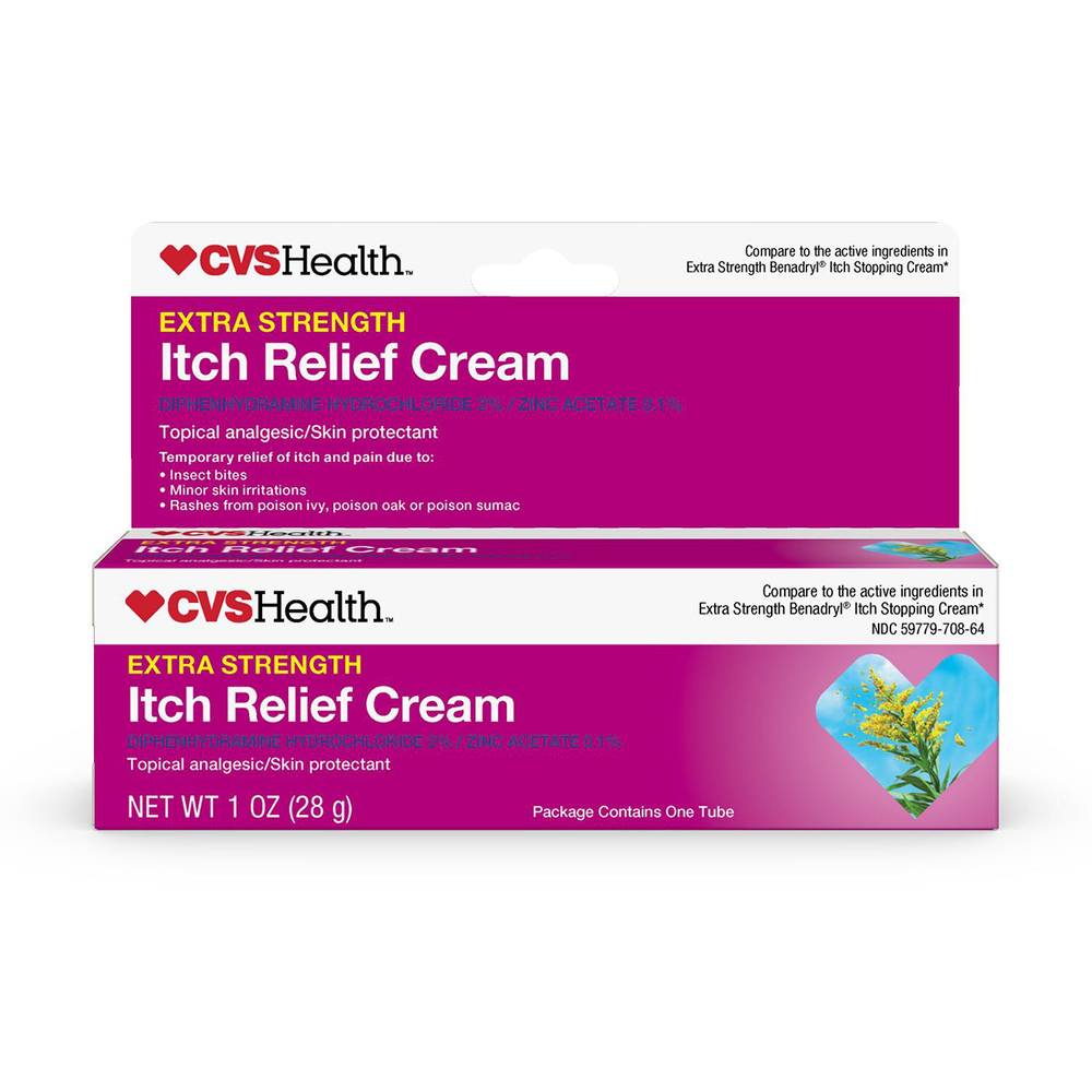 Cvs Health Extra Strength Itch Relief Cream