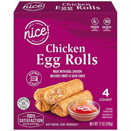 Nice! Chicken Egg Rolls