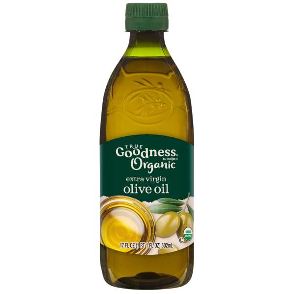 True Goodness Organic Extra Virgin Olive Oil, 17 oz