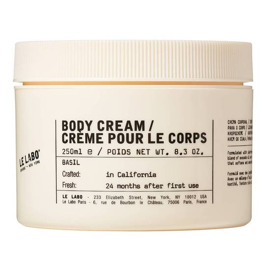 Basil Body Cream 250ml