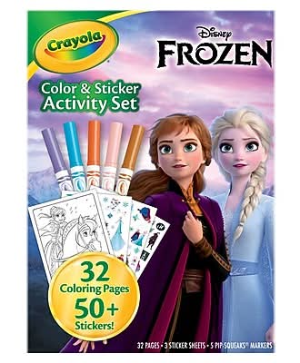 Crayola Frozen Color & Sticker Activity Set (04-2744)