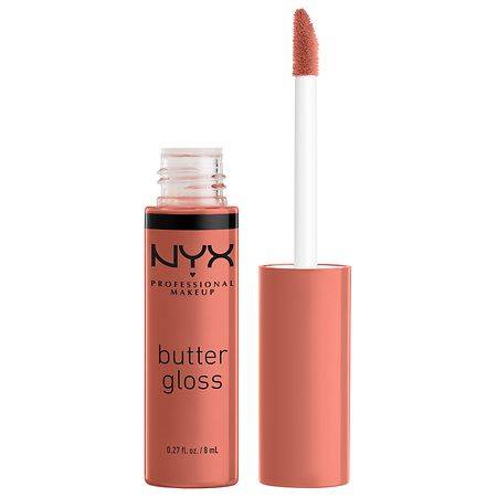 NYX Professional Makeup Butter Gloss Non-Sticky Lip Gloss, 35 Bit Of Honey (0.27 fl oz)