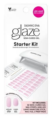 Dashing Diva Glaze Starter Nail Art Kit, Lovely Pink (32 ct)
