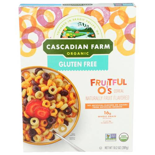 Cascadian Farm Organic Fruitful O's Cereal