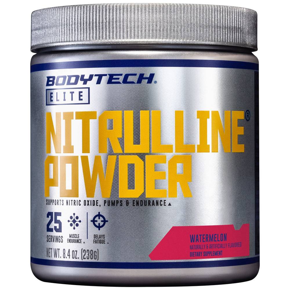 BodyTech Elite Nitrulline Powder, Watermelon (8.4 oz)