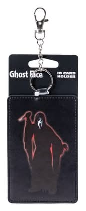Licensed ID Card Holder Black Ghost Face