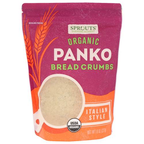 Sprouts Organic Italian Style Panko Bread Crumbs
