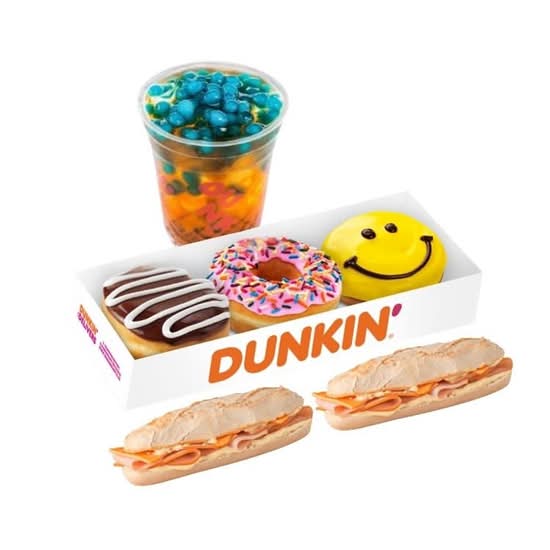 Combo Compartir 1 Bubble Tea + Donuts X3 + 2 Cubanitos