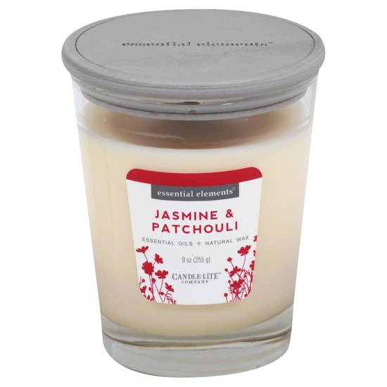 Essential Elements Candle-Lite Jasmine & Patch (1 candle)