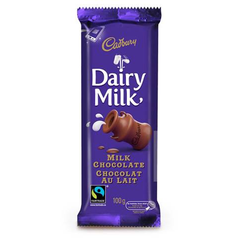 Cadbury Dairy Milk, Milk Chocolate (100 g)