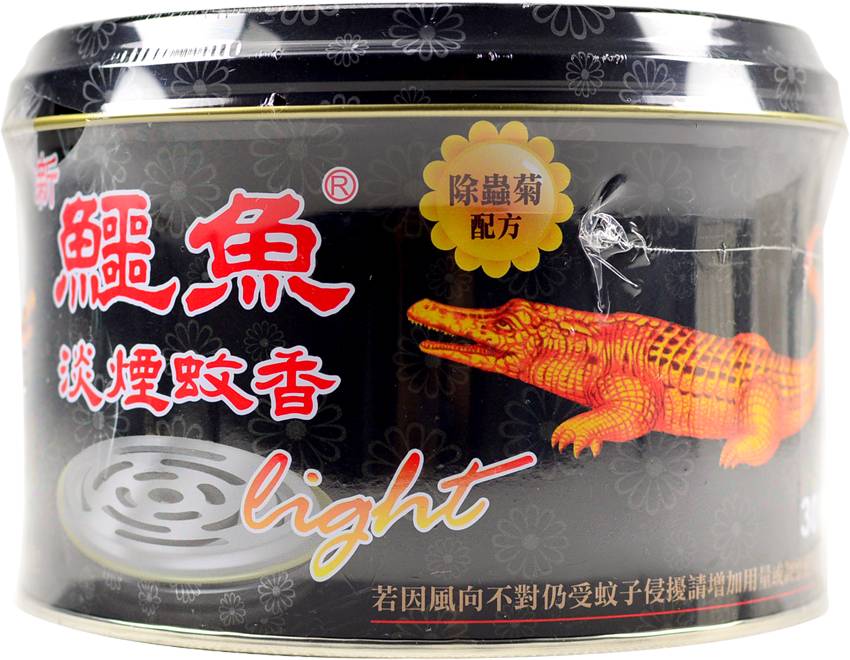 新鱷魚淡煙蚊香
