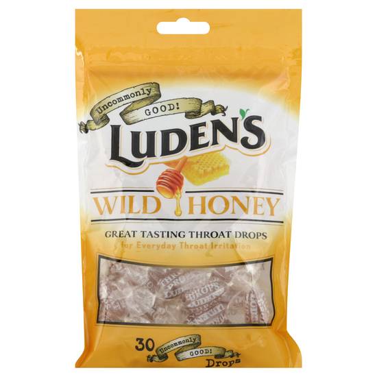 Luden's Throat Drops Wild Honey