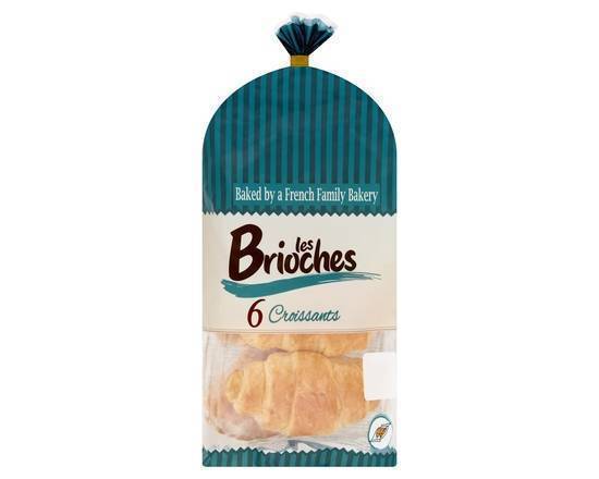 Les Brioches Croissants 6 x 40g (240g)