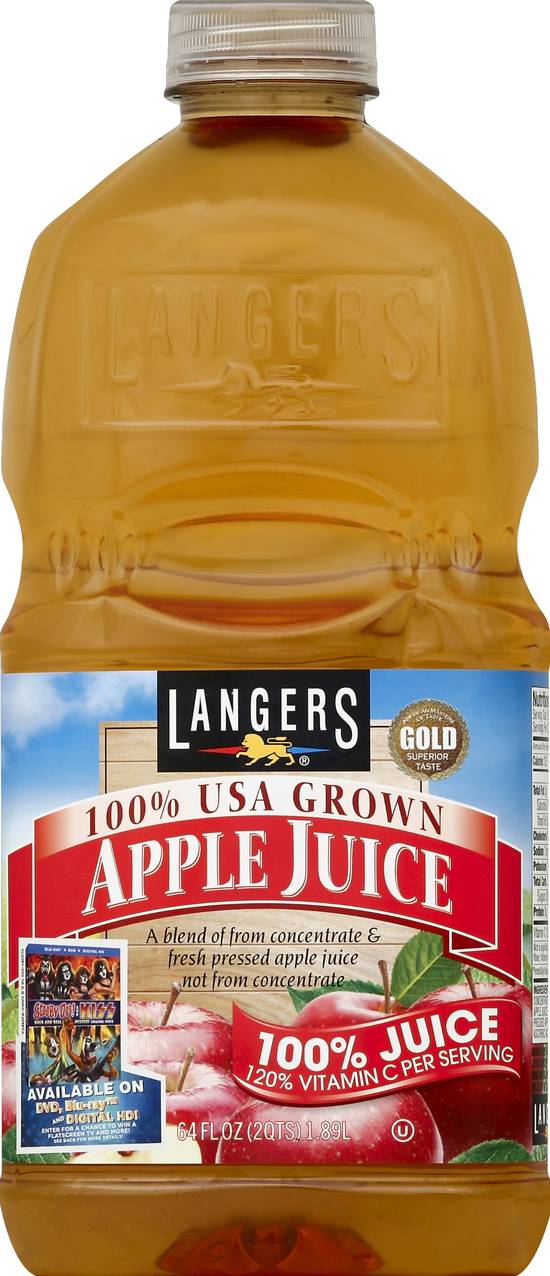 Langers 100% Apple Juice (64 fl oz)