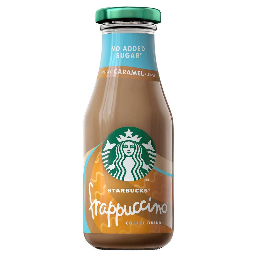 Starbucks 250ml No Added Sugar Caramel Frappuccino