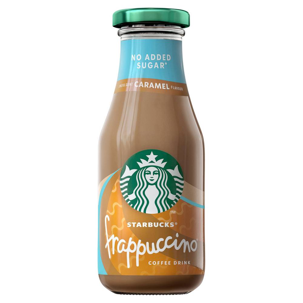 Starbucks Indulgent Caramel, Frappuccino Coffee Drink (250ml)