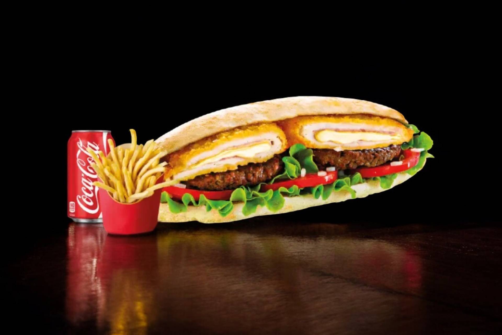 Menu sandwich radical🌮🍟 🥤