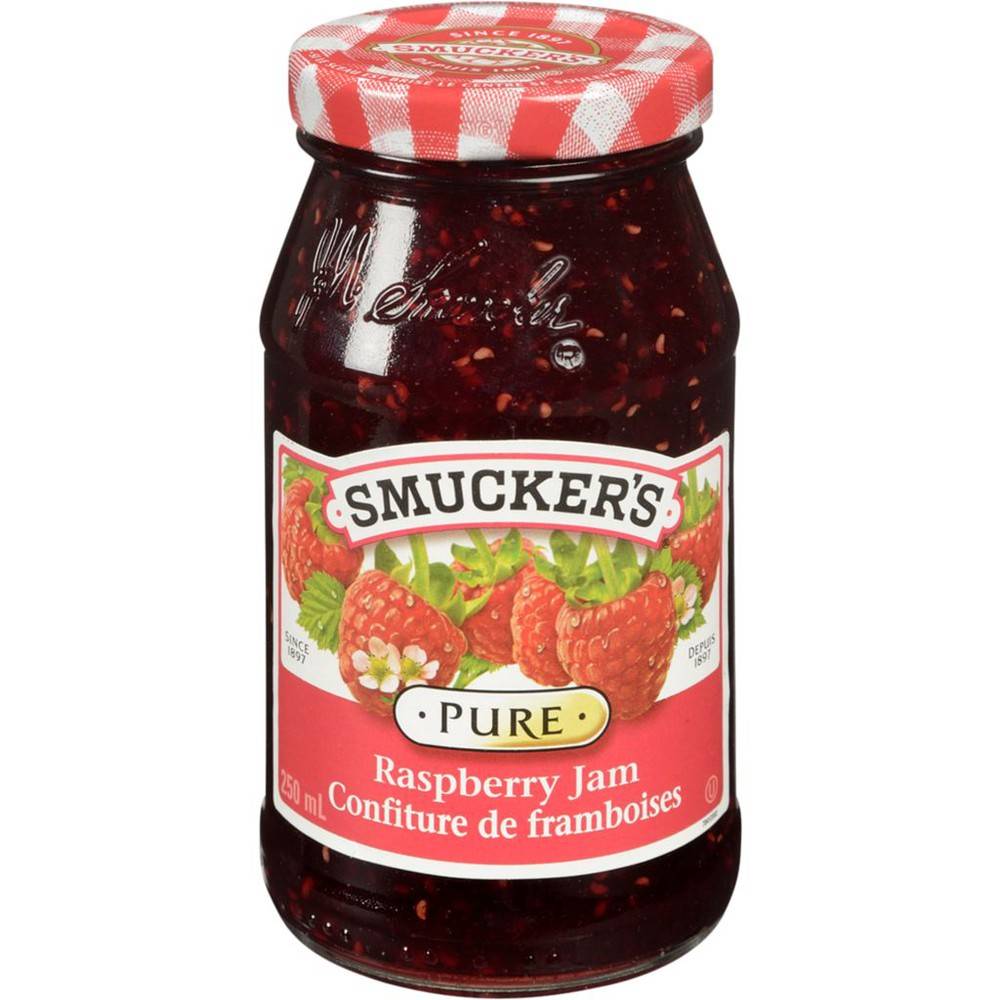 Smucker's Pure Jam, Raspberry (250 ml)