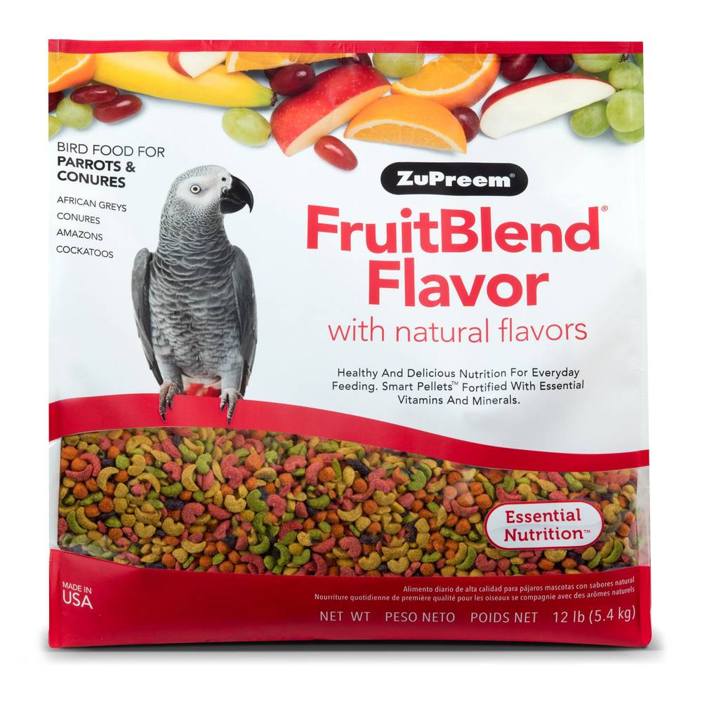 ZuPreem® FruitBlend Medium Bird Food (Color: Assorted, Size: 12 Lb)