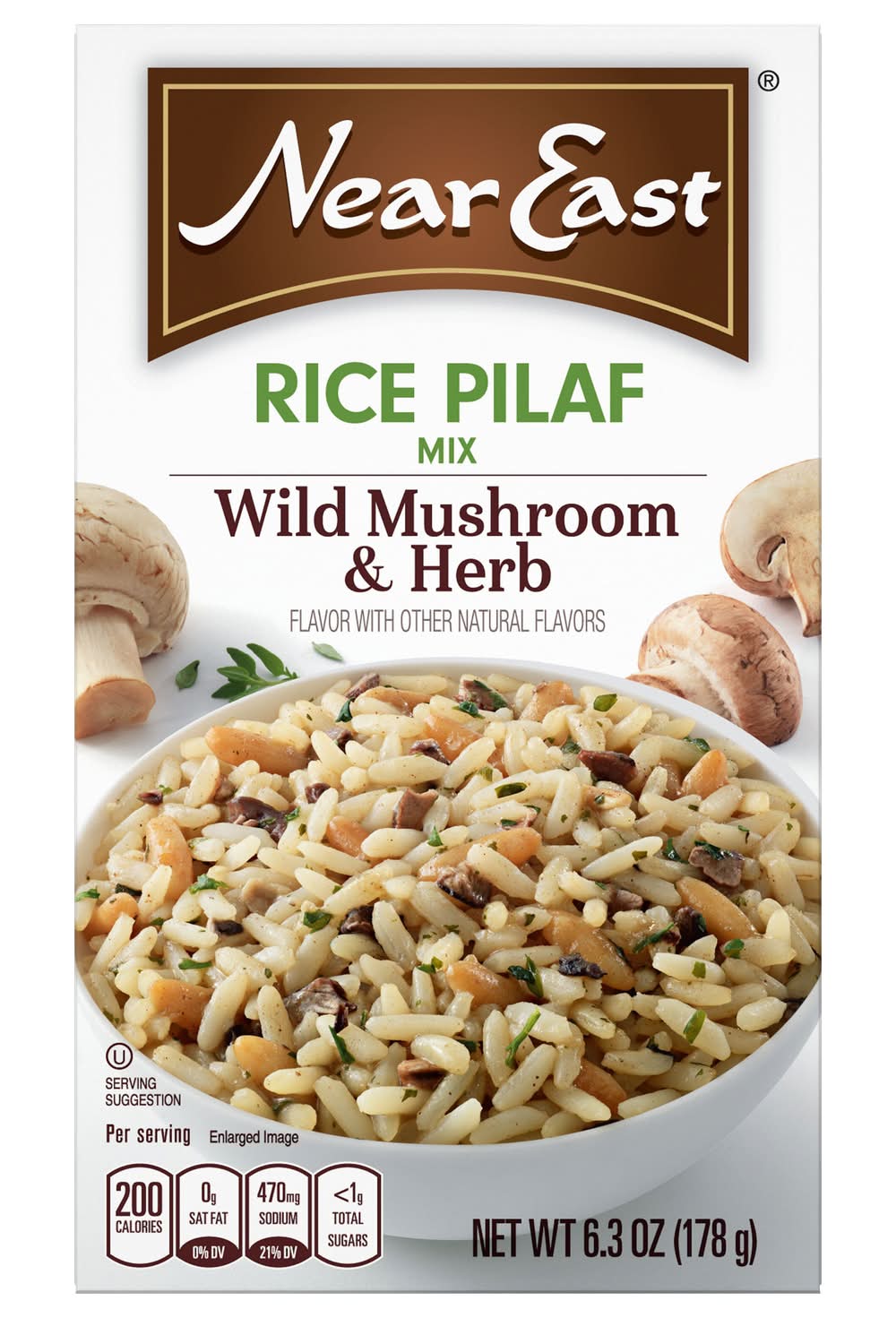 Near East Rice Pilaf Mix, Wild Mushroom & Herb (6.3 oz)