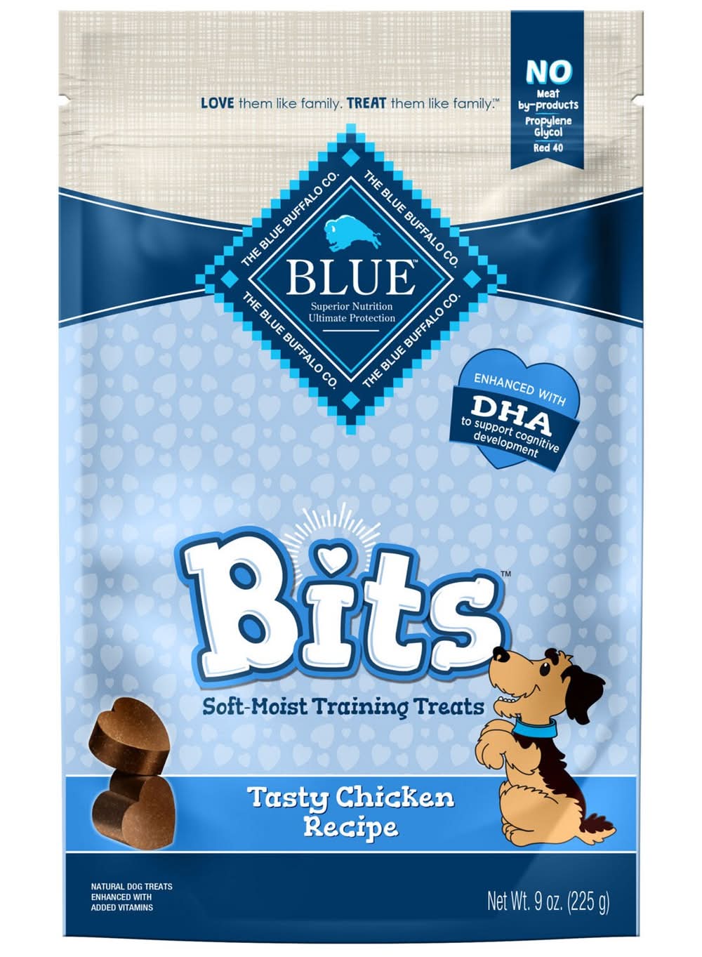 Blue Bits Soft-Moist Dog Training Treats, Chicken Recipe, 9 Oz