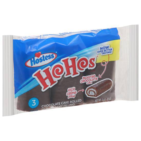 Hostess Ho Hos Rolled Chocolate Cake