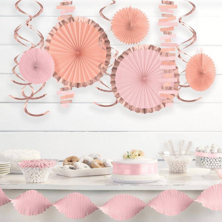 Party City Decorating Kit (rose gold)