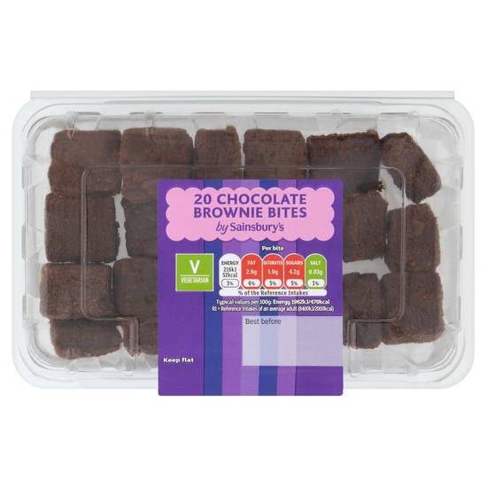 Sainsbury's Brownie Bites x20