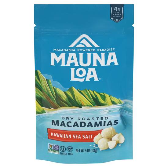 Mauna Loa Dry Roasted Hawaiian Sea Salt Macadamias