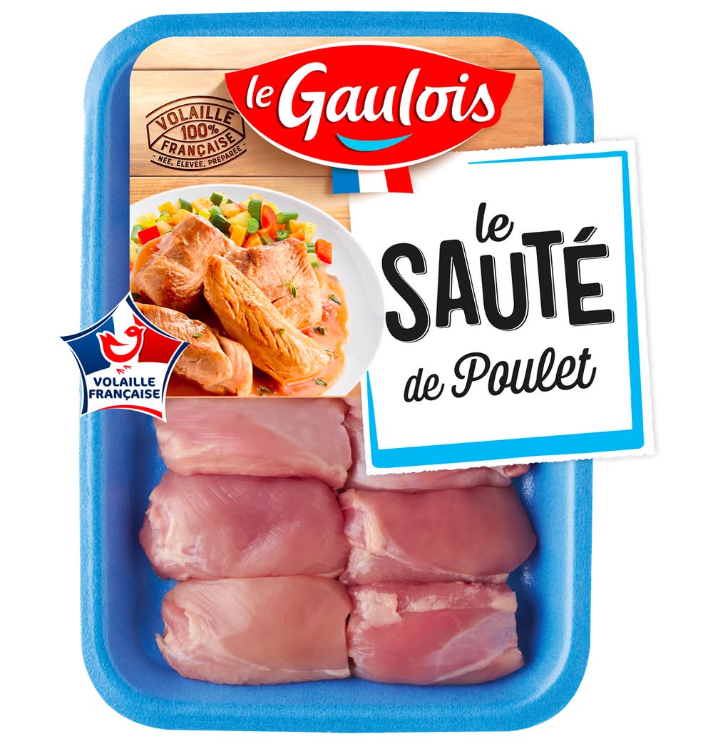 Le Gaulois - Sauté de poulet sans ogm (500g)