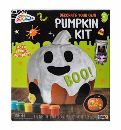 Grafix® Decorate Your Own Pumpkin Kit Set Green