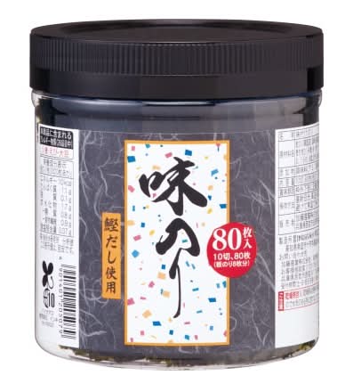 25_カンピー　卓上味のり韓国産原料（10切80枚）