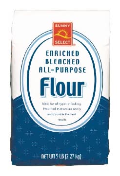 Sunny Select Bleached Flour (5 lbs)