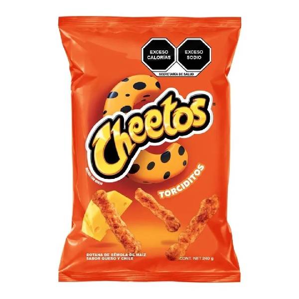 Cheetos frituras torciditos