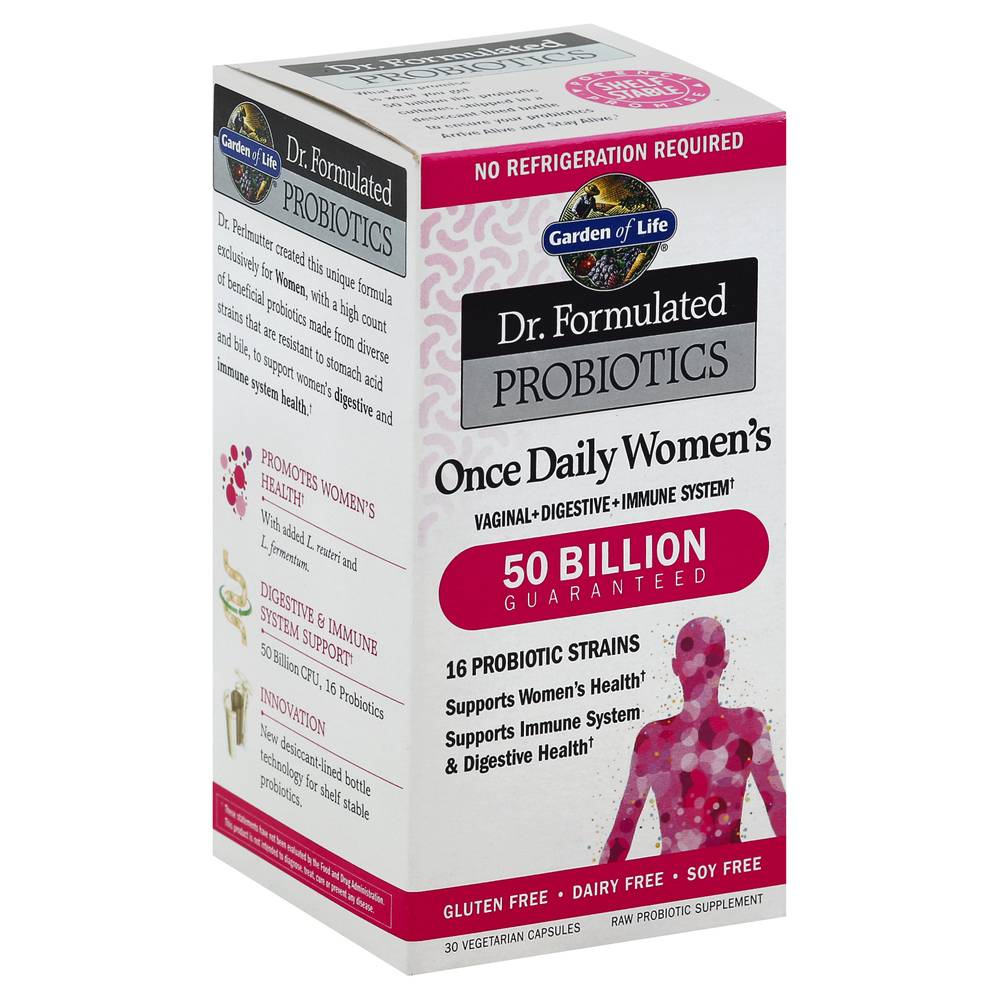 Garden Of Life Dr. Formulated Probiotics Once Daily Women's Capsules (30 ct)