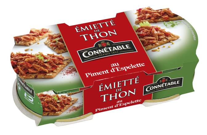 Connétable - Émietté de thon au piment d'espelette (2 pièces)