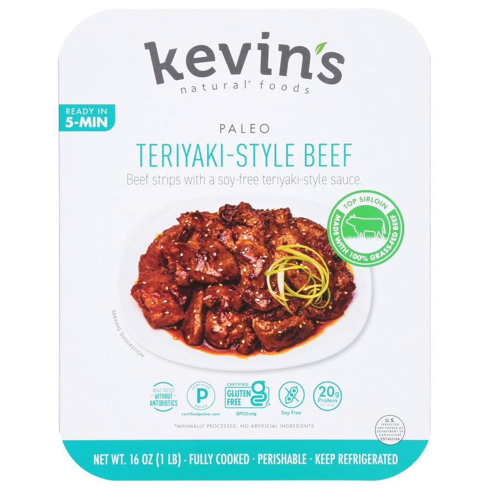 Kevin's Paleo Teriyaki-Style Beef (16 oz)