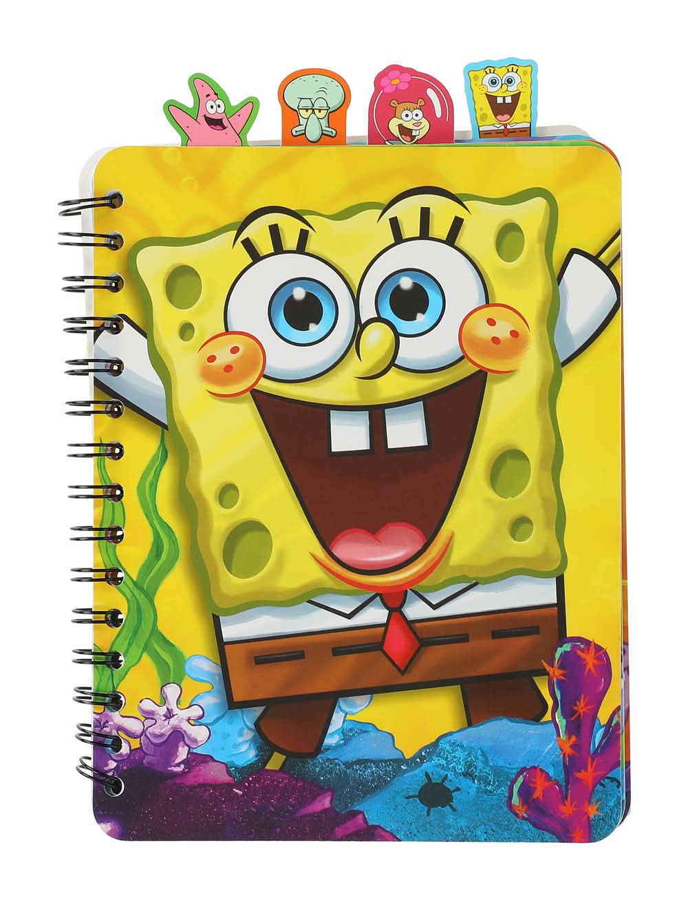 Character 4-Tab Journal Spongebob