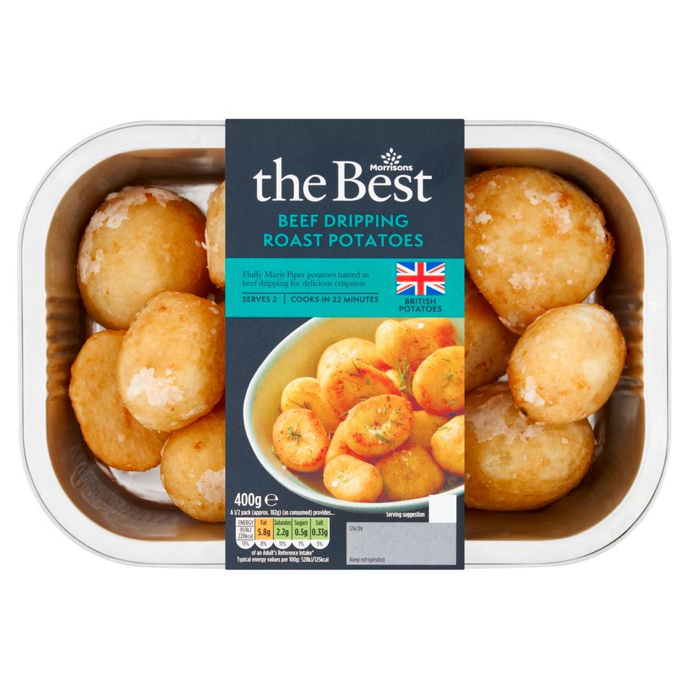 Morrisons The Best Beef Dripping Roast Potatoes (400g)