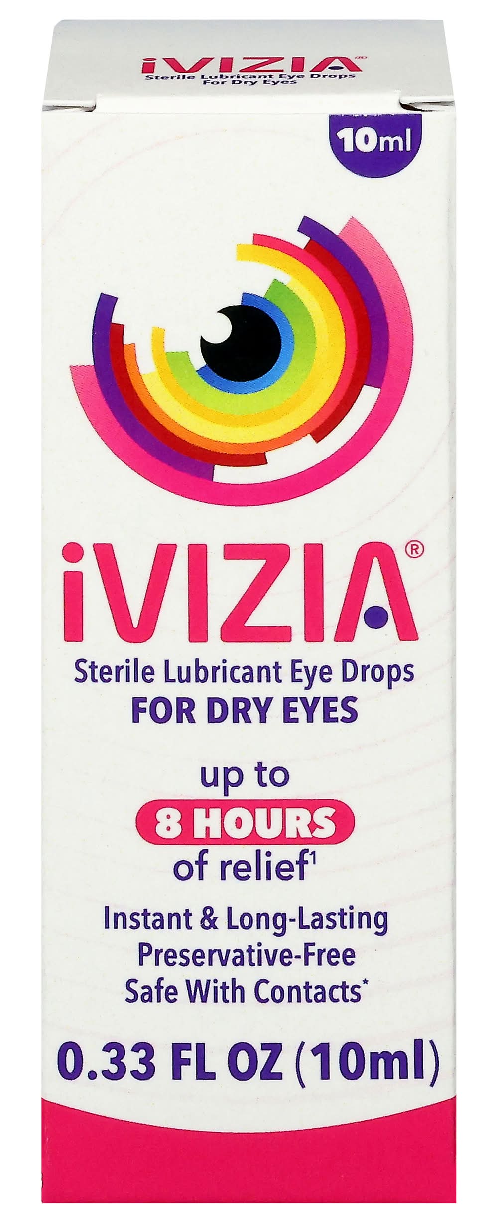 iVIZIA Sterile Lubricant Eye Drops (0.33 fl oz)