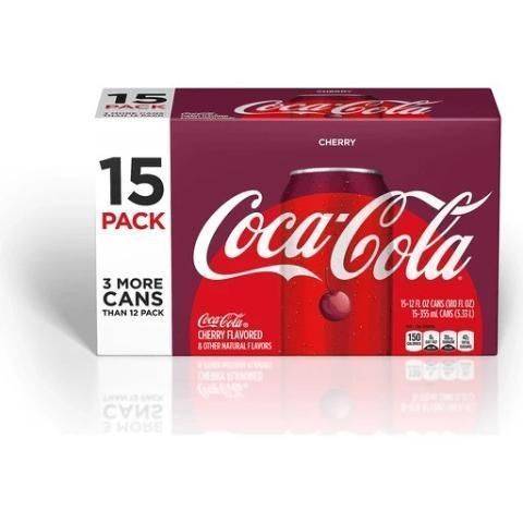 Cherry Coke 15Pack 12oz Can