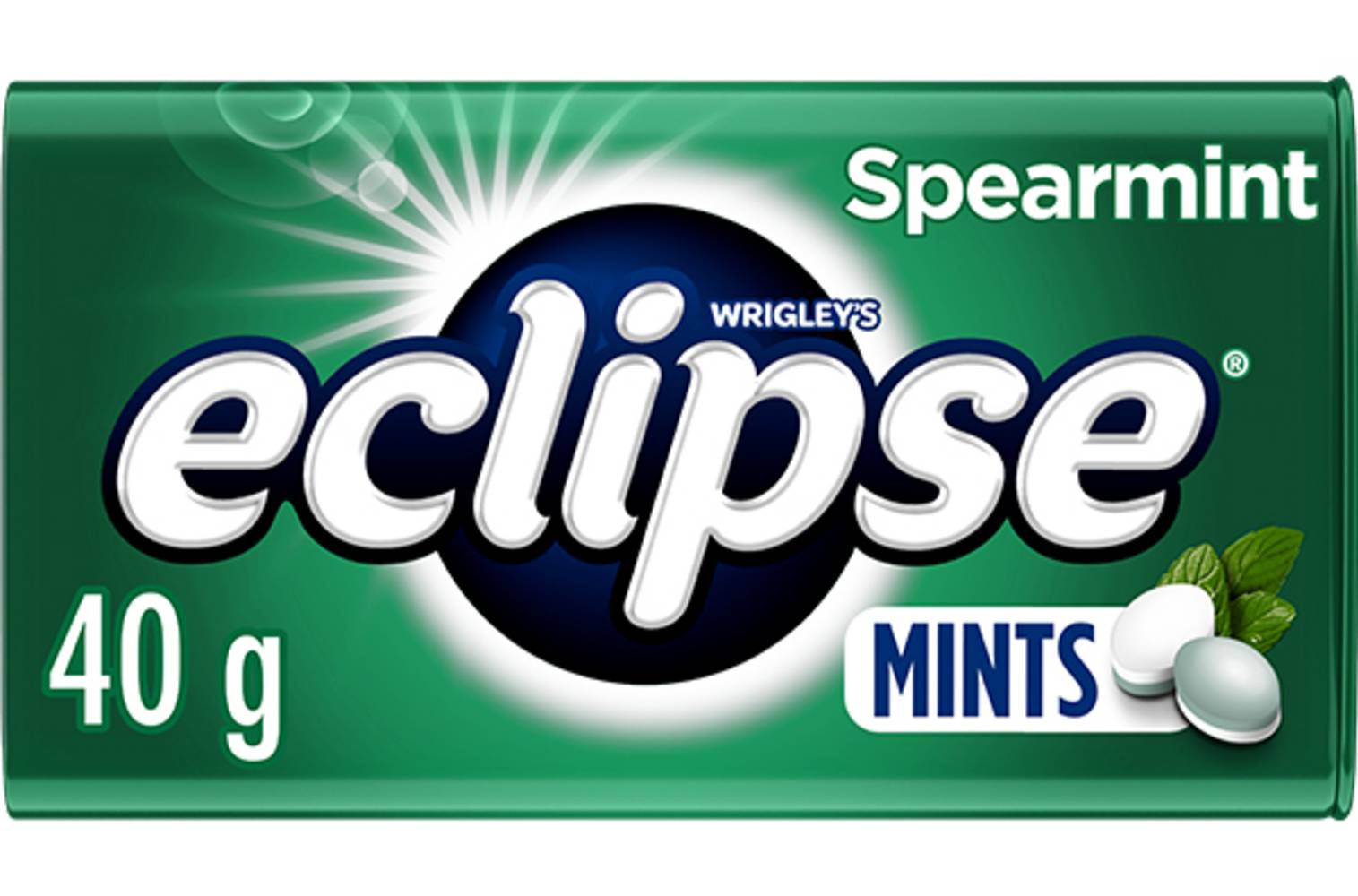 Eclipse Sugar Free Mints, Spearmint (40g)