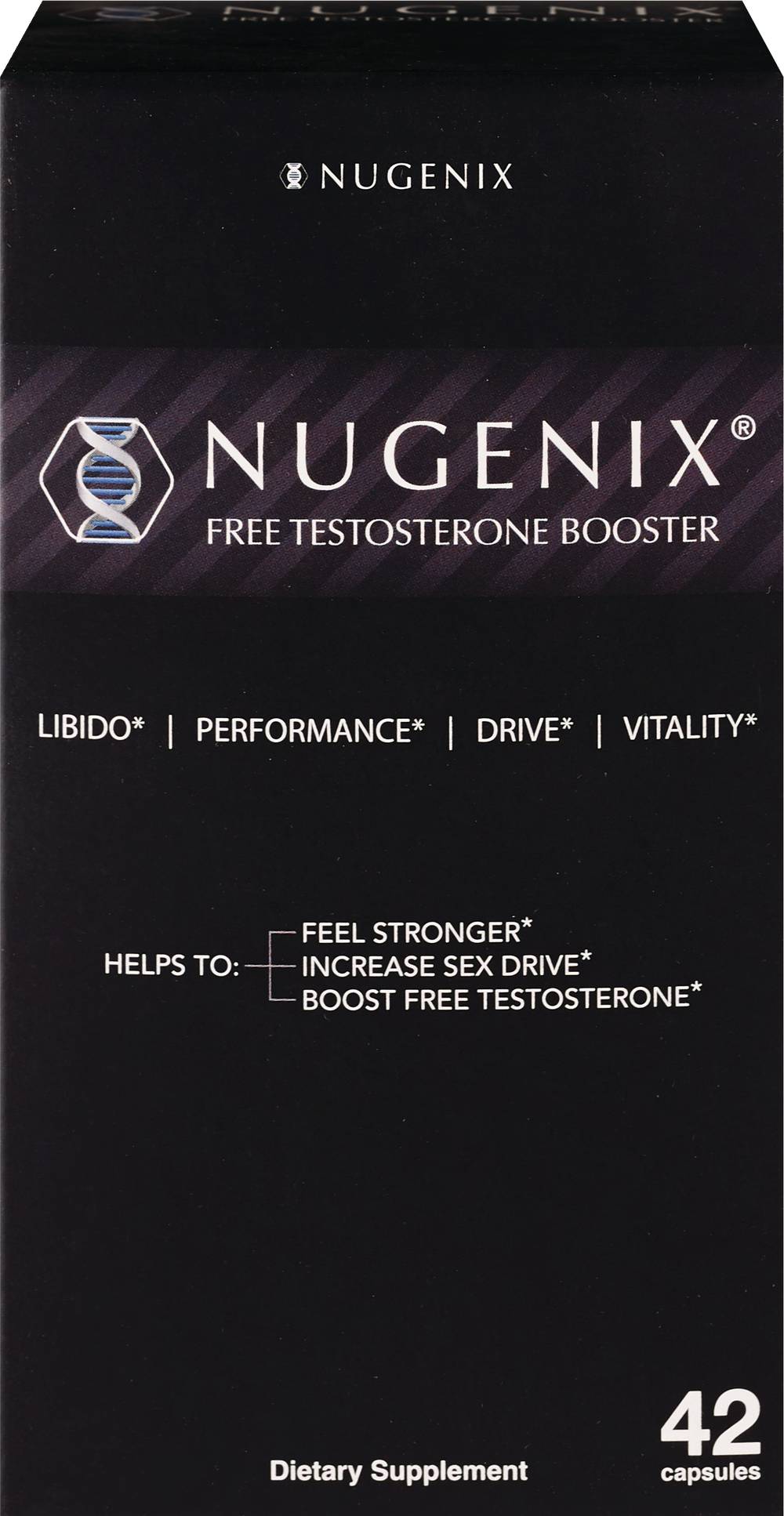 Nugenix Free Testosterone Booster Capsuls, 42 CT
