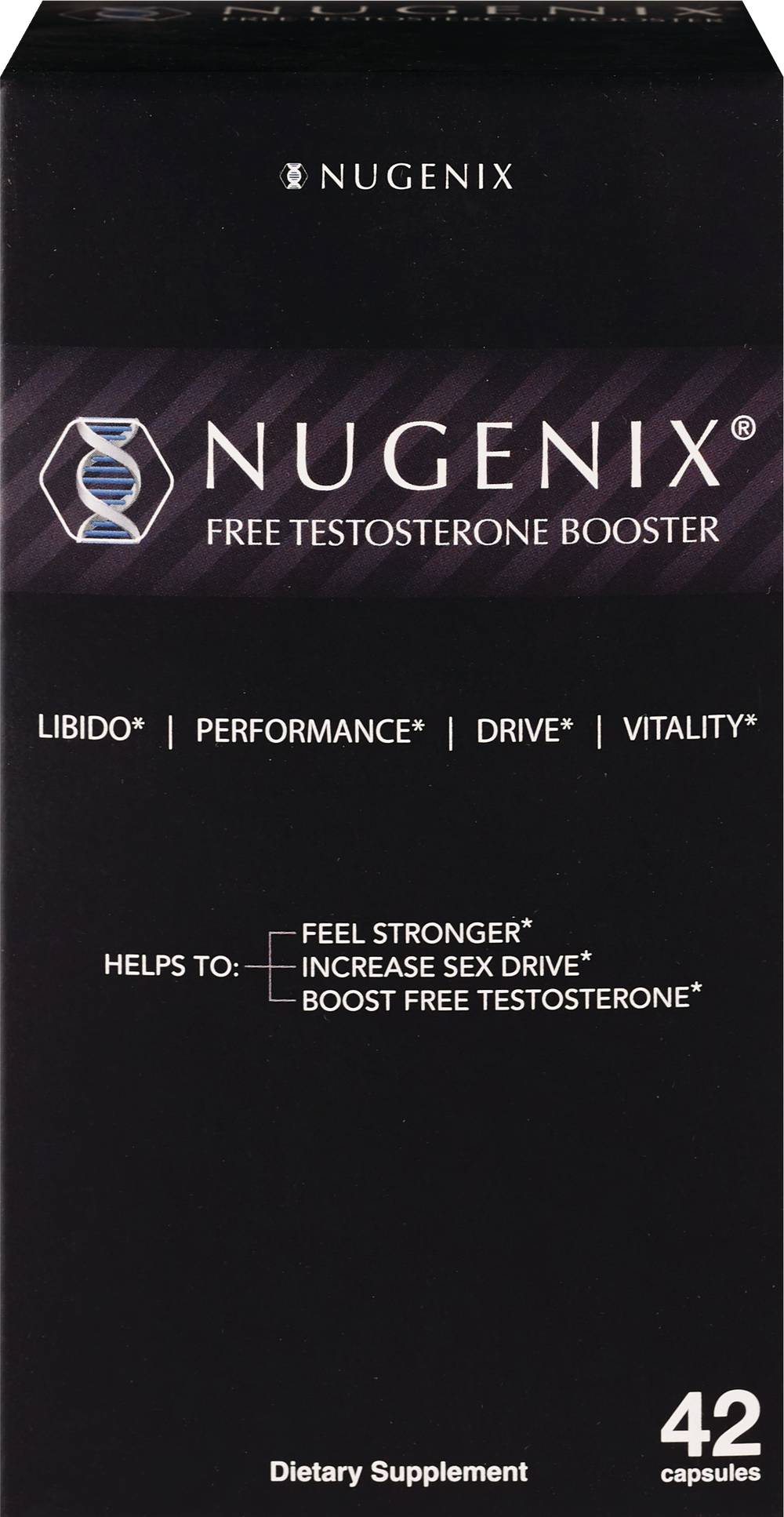 Nugenix Free Testosterone Booster Capsuls, 42 Ct