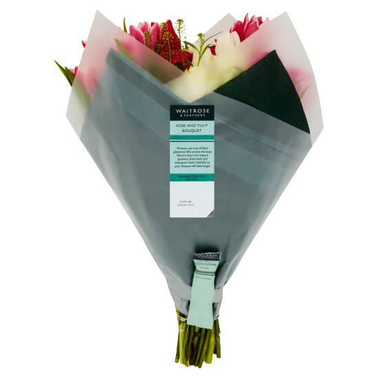 Waitrose & Partners Rose and Tulip Bouquet